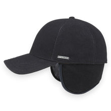 Afbeelding in Gallery-weergave laden, Stetson Pet zwart effen wol