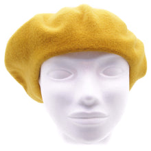 Afbeelding in Gallery-weergave laden, Fiebig Muts oker effen wol