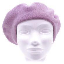 Afbeelding in Gallery-weergave laden, Fiebig Muts rose effen wol