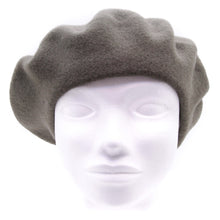 Afbeelding in Gallery-weergave laden, Fiebig Muts olijf effen wol