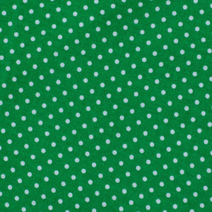 Petcap Sjaal groen gespikkeld katoen
