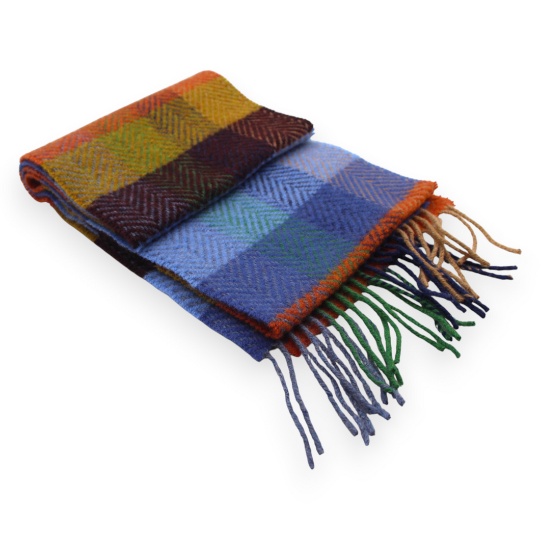 Hanley Sjaal multicolor variëteit wol