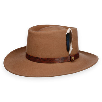 Stetson Hoed beige effen wol