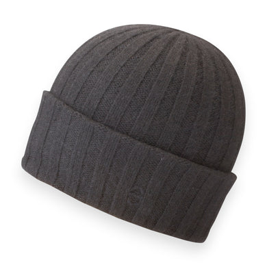 Stetson Muts zwart effen cashmere