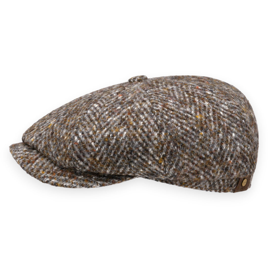 Stetson Pet multicolor visgraat donegal tweed