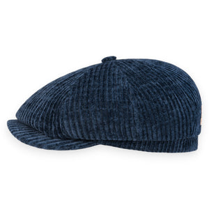 Stetson Pet blauw effen polyester