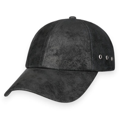 Stetson Pet zwart effen varkens leder