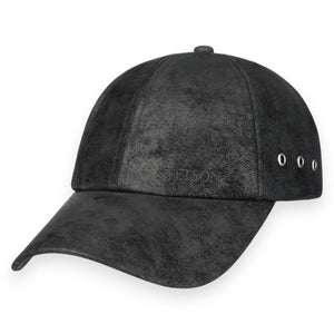 Stetson Pet zwart effen varkens leder
