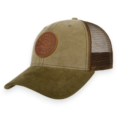 Stetson Pet kaki effen corduroy