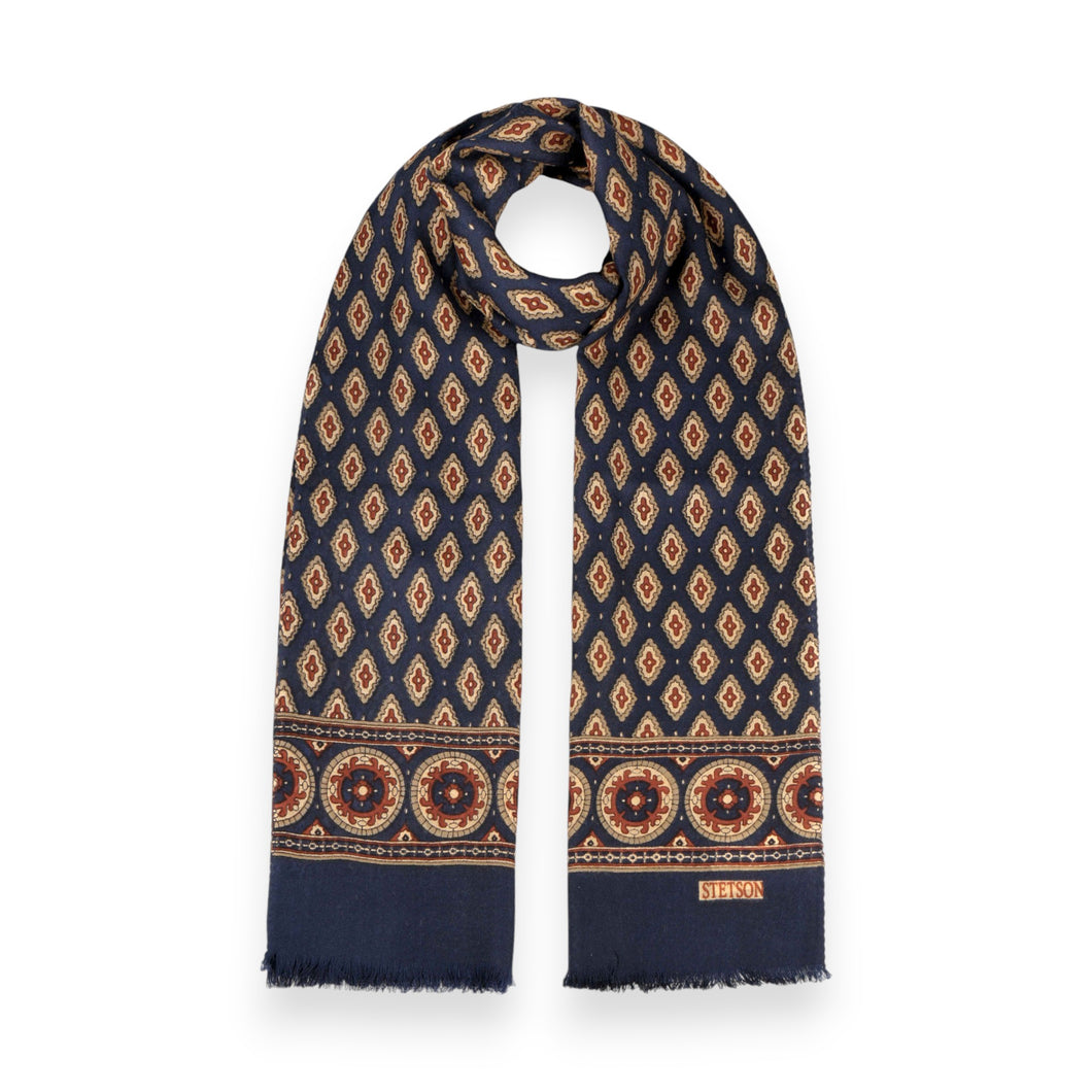 Stetson Sjaal multicolor variëteit wol