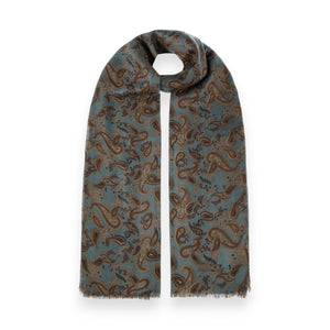 Stetson Sjaal multicolor variëteit wol