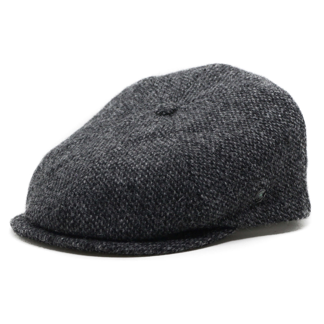 City Sport Pet donker grijs gespikkeld harris tweed