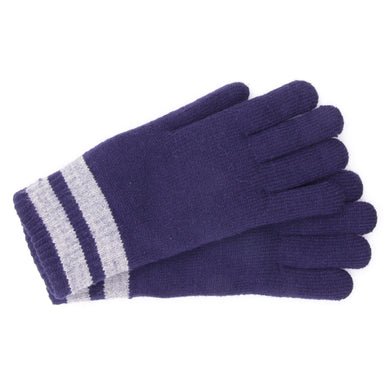 JDG Handschoenen marine effen wol, polyester