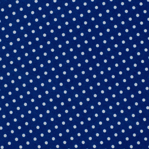 Petcap Sjaal blauw gespikkeld katoen