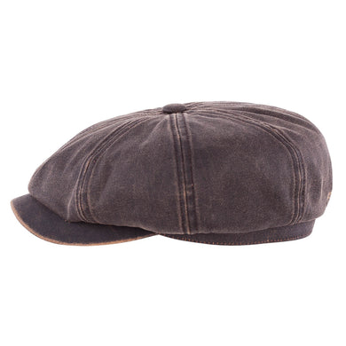 Stetson Pet vintagelook effen katoen, polyester