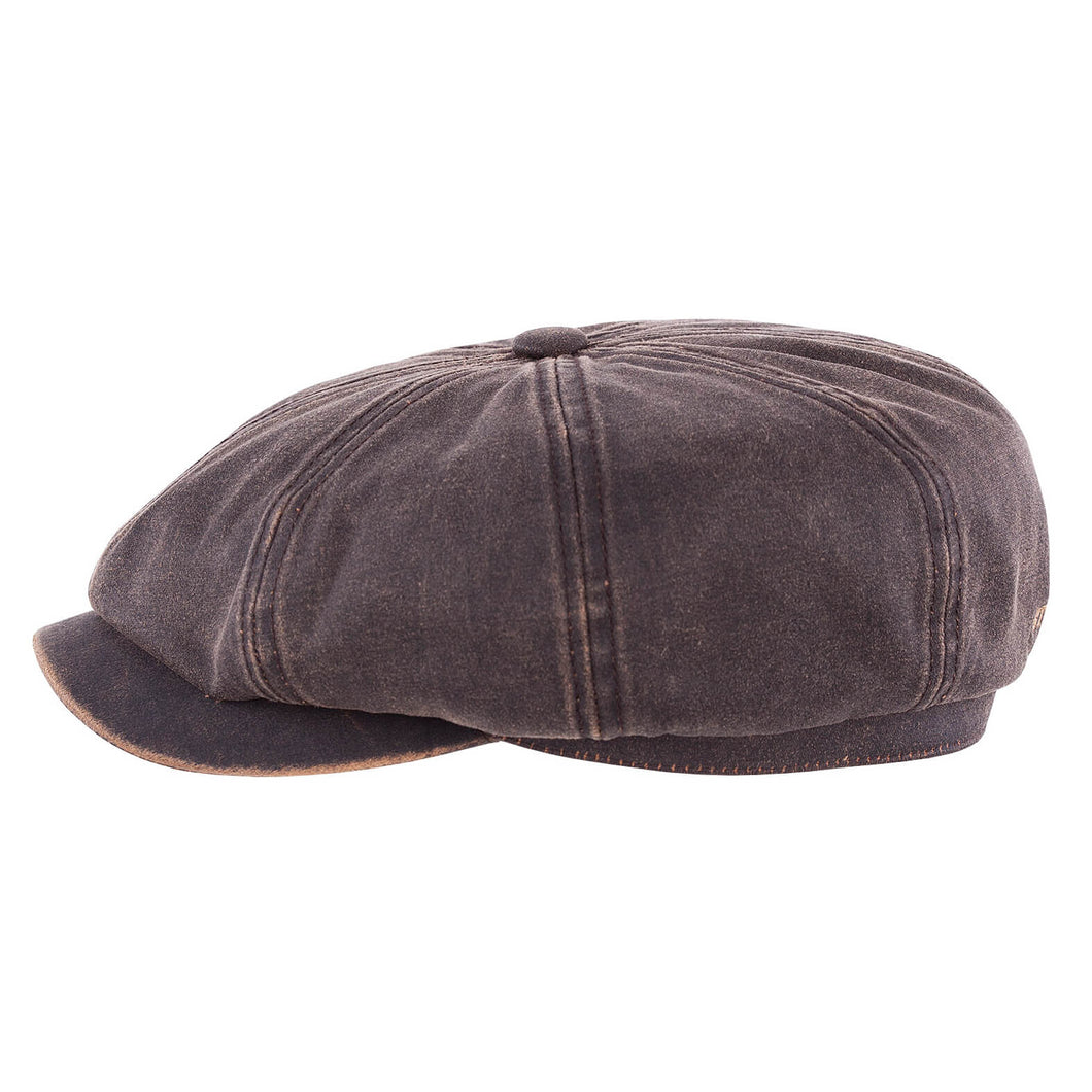 Stetson Pet vintagelook effen katoen, polyester